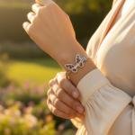 Red Butterfly Bracelet