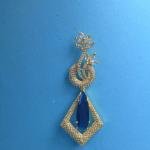 RK Leaf Drop Earrings