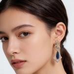 RK Leaf Drop Earrings