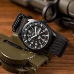 Urban Edge Matte Black Field Watch