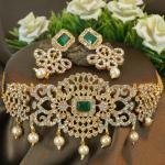 Gold Plated Choker Necklace