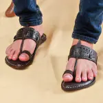 Heritage Kolhapuri Sandals – Brown Leather