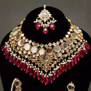 Artificial Kundan Choker Set