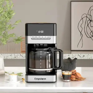 BrewMate Digital Coffee Maker (12-Cup)