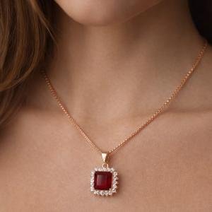 Red Gem Necklace