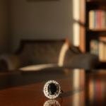 Oval Shine Ring Artificial