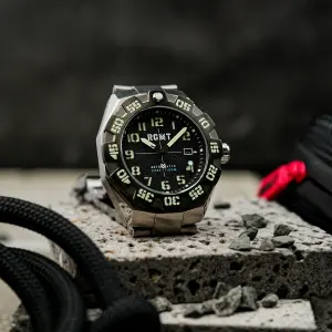 Urban Edge Matte Black Field Watch