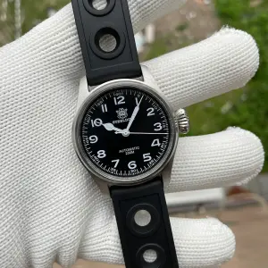 AeroSport Midnight Steel Diver Watch