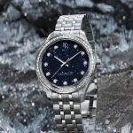 Celeste Sparkle Crystal Bezel Watch