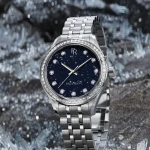 Celeste Sparkle Crystal Bezel Watch
